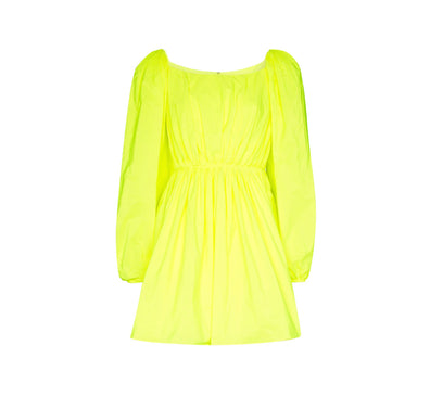 Puff Sleeved Mini Dress